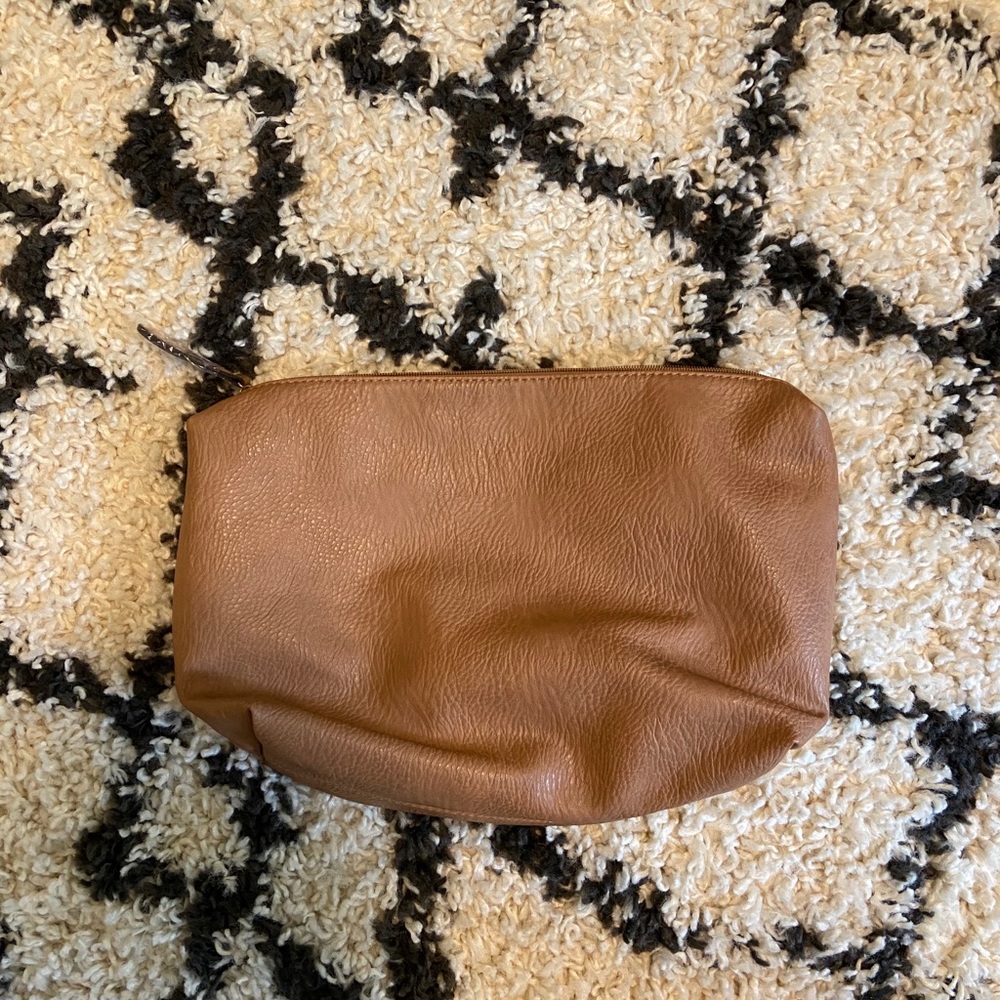 Beige/brown hand bag